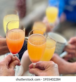 Mimosas with friends on the beach. So much fun and so much laughter! Can’t wait to go back! Delicious!