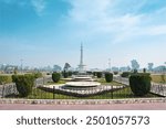 Minar-e-Pakistan, in Lahore, is an iconic monument symbolizing Pakistan