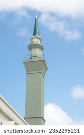 Minaret with clear sky background - Shutterstock ID 2352295231