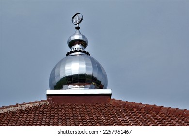 the minaret of the mosque which is on the roof  mosque - Shutterstock ID 2257961467