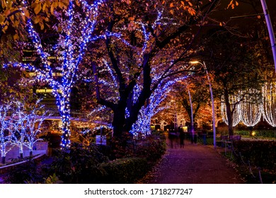 クリスマス イルミネーション 背景 の画像 写真素材 ベクター画像 Shutterstock