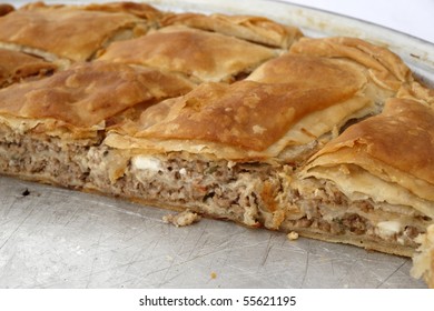 Minced Meat Pie Cut