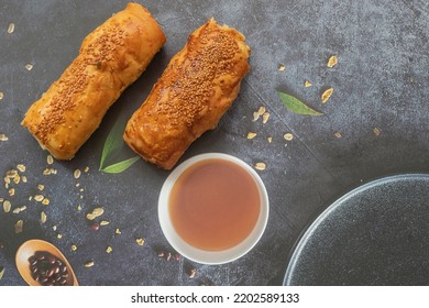 Minced Meat In Savoury Pastry. Bourek With Minced Meat