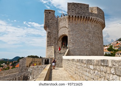 Minceta Tower In Dubrovnik, Croatia