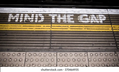 Mind The Gap London Subway