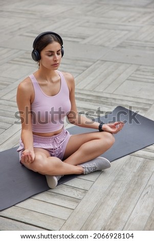 Similar – Image, Stock Photo Sportswoman posing with crossed arms