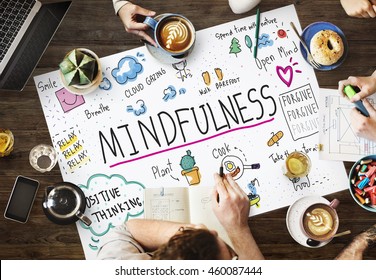 Mindfulness Optimism Relax Harmony Concept - Shutterstock ID 460087444