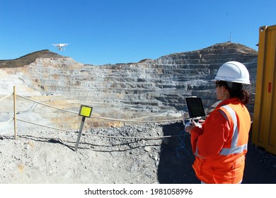 Mine landscapes located in latam, the gold, copper and silver industry. - Shutterstock ID 1981058996
