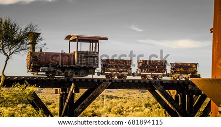 Mine transportation rail cars