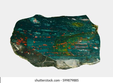 Mineral Heliotrope. bloodstone. Asia