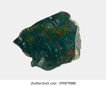 Mineral Heliotrope. bloodstone. Asia