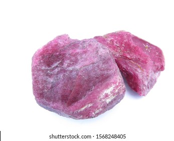 Mineral Natural Rough Ruby Gemstone Crystal Background