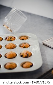 Mini Blueberry Muffins In Papers