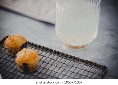 Mini Blueberry Muffins In Papers