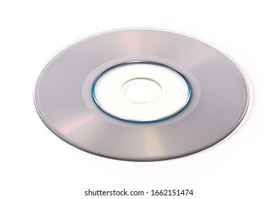 Mini CD Compact Disk Isolated