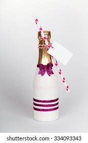 Mini Champagne Wedding Bottle             