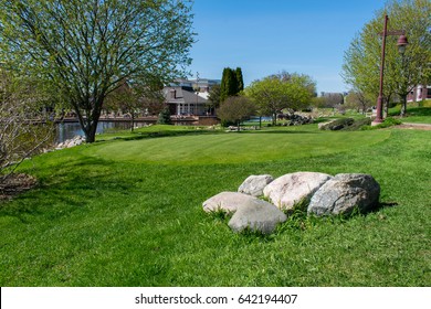 Mini Golf And View Of Centennial Lakes Park Edina, Minnesota