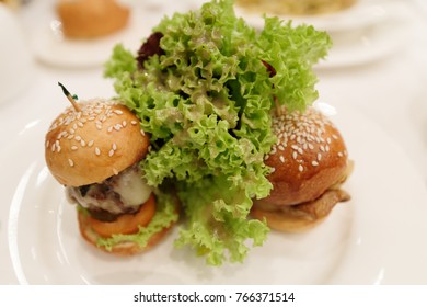 Mini Hambuger With Vegetable , Manila , Phillippines