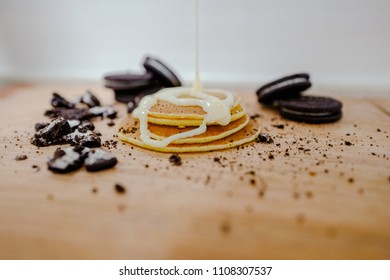 Mini Pancakes & Oreo