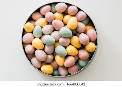 Mini Pastel Egg Shaped Candy  - Powered by Shutterstock