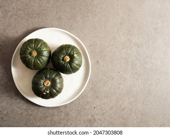 Mini Pumpkins On A Plate 