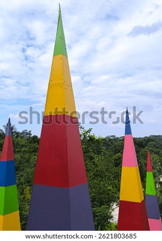 mini replica of the pyramid