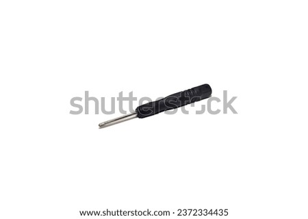 Mini screwdriver, this small screwdriver is often used to repair cellphones, toys and other small electronic items