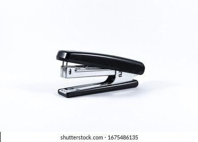 Mini Stapler. View Of Black Mini Stapler