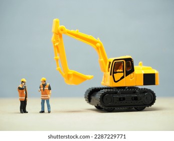 Mini toy at table with blurred background.