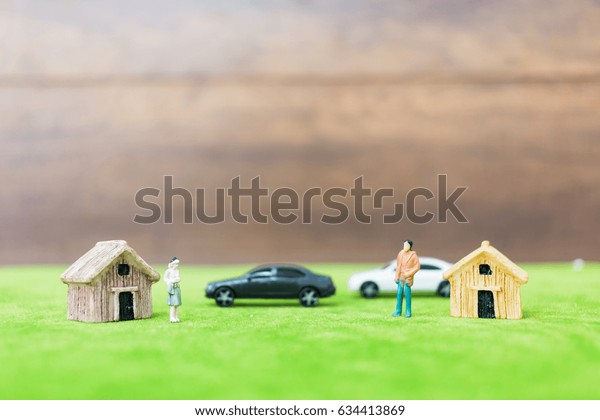 miniature bamboo house