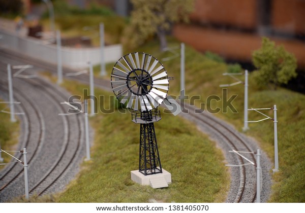 Miniature building model objects at December 23,
2016, in Budapest,
Hungary