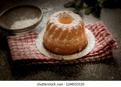 Miniature Chestnut Bundt Cake