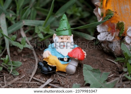 Miniature Gnomes in Yoga Poses for Outdoor Fairy Garden Model Gnome Display