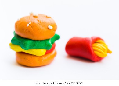 play doh hot dog