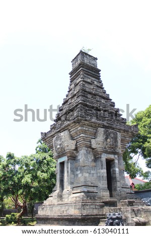 miniature temple, East Java, Indonesia