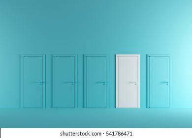 Minimal Idea Concept Space Yellow Door Stock Photo 541302841 | Shutterstock