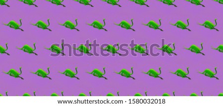 Minimal seamless pattern Dinosaur art
