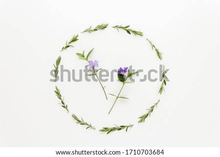 Similar – Wildflowers wreath Style