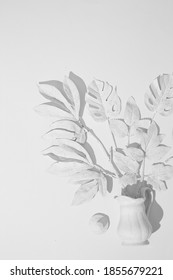 Minimal winter composition background. Tea andBrunch christmas decor. Still life art