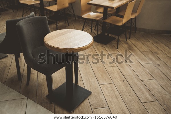 Minimalism Hipster Style Cozy Cafe Interior Objects