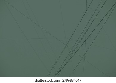 A minimalist composition of intersecting lines and geometric shapes creating an abstract visual texture on a hazy day in Goa