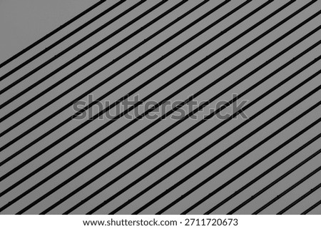 Minimalist Diagonal Line Pattern in Black and White Creating Abstract Geometric Rhythm – 08.12.2025. Riga. Latvia