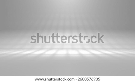 A minimalist, modern background with grid-patterned shadows and soft light transitions. Perfect for product displays, stage backdrops, presentations, and digital designs. Sleek and professional look.