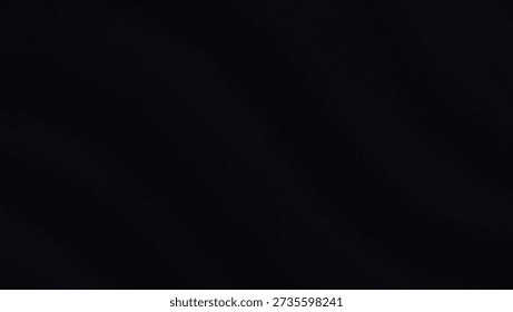 Minimalist solid noir black gradient texture with grainy noise effect banner poster header wallpaper backdrop design featuring dark carbon shadow and sleek obsidian stone matte flow