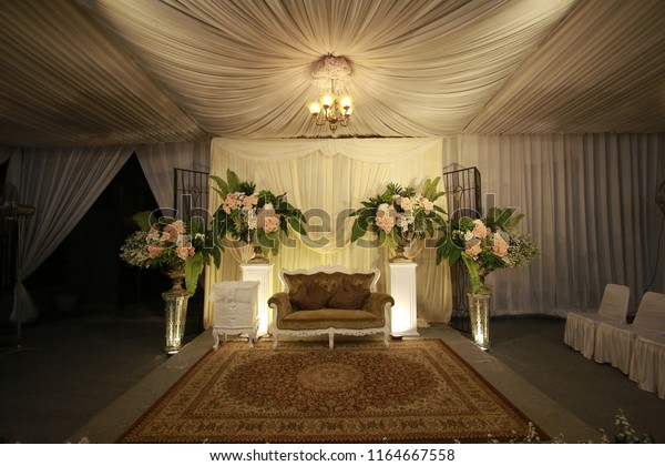 Minimalist Wedding Java Decoration Stock Photo Edit Now 1164667558