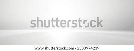 Minimalist white background with soft light for creative using.