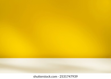 Fondo amarillo minimalista para