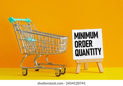 Minimum order quantity MOQ is shown using a text