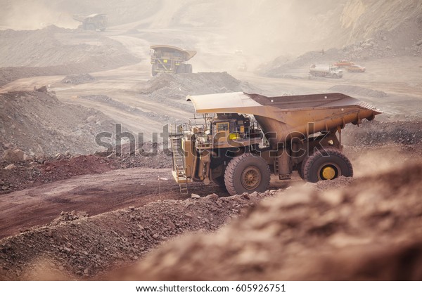 Mining Activity, mining dump
truck
