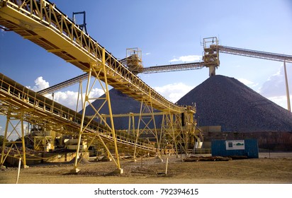Mining elevators, mining requires huge infrastructure and money to become operational, Australia gold mine.